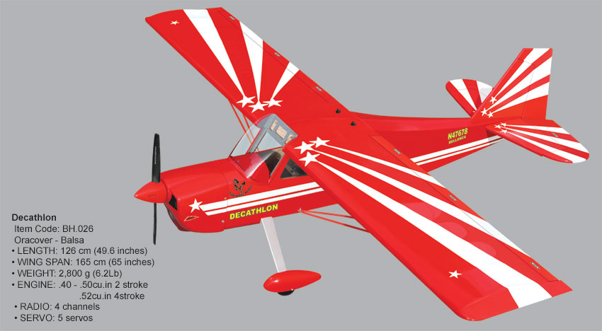 BlackHorse DECATHLON 40-52 ARTF